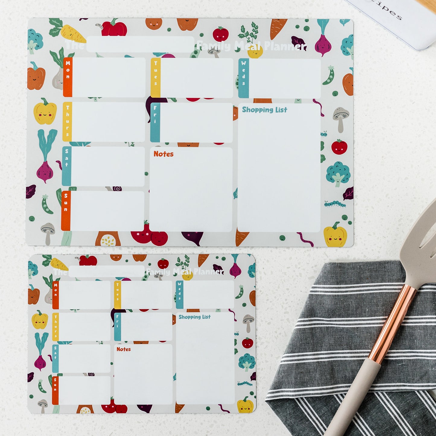 Wipeable Weekly Meal Planner