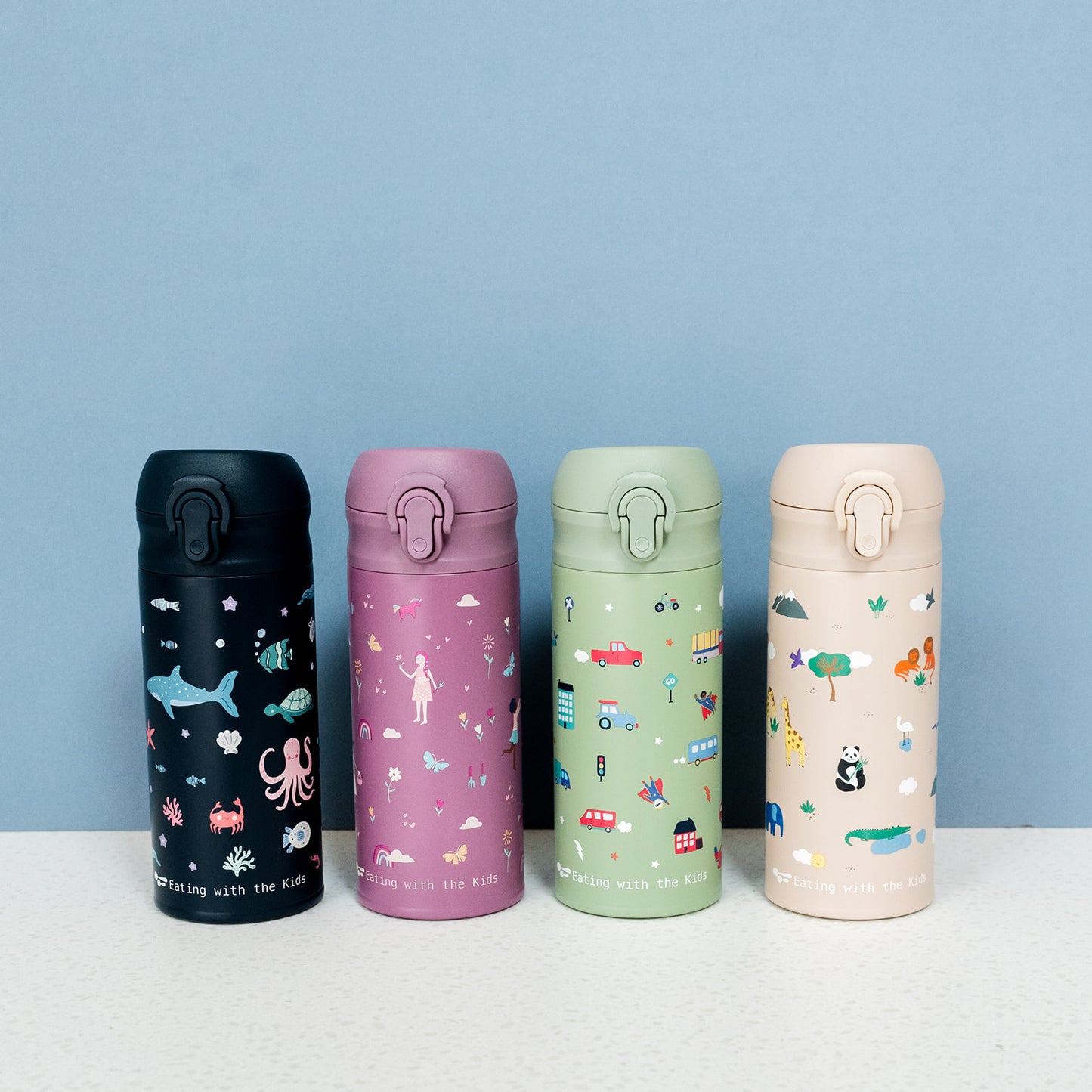 Toddler 350ml Stainless Steel Water Bottle (1+)