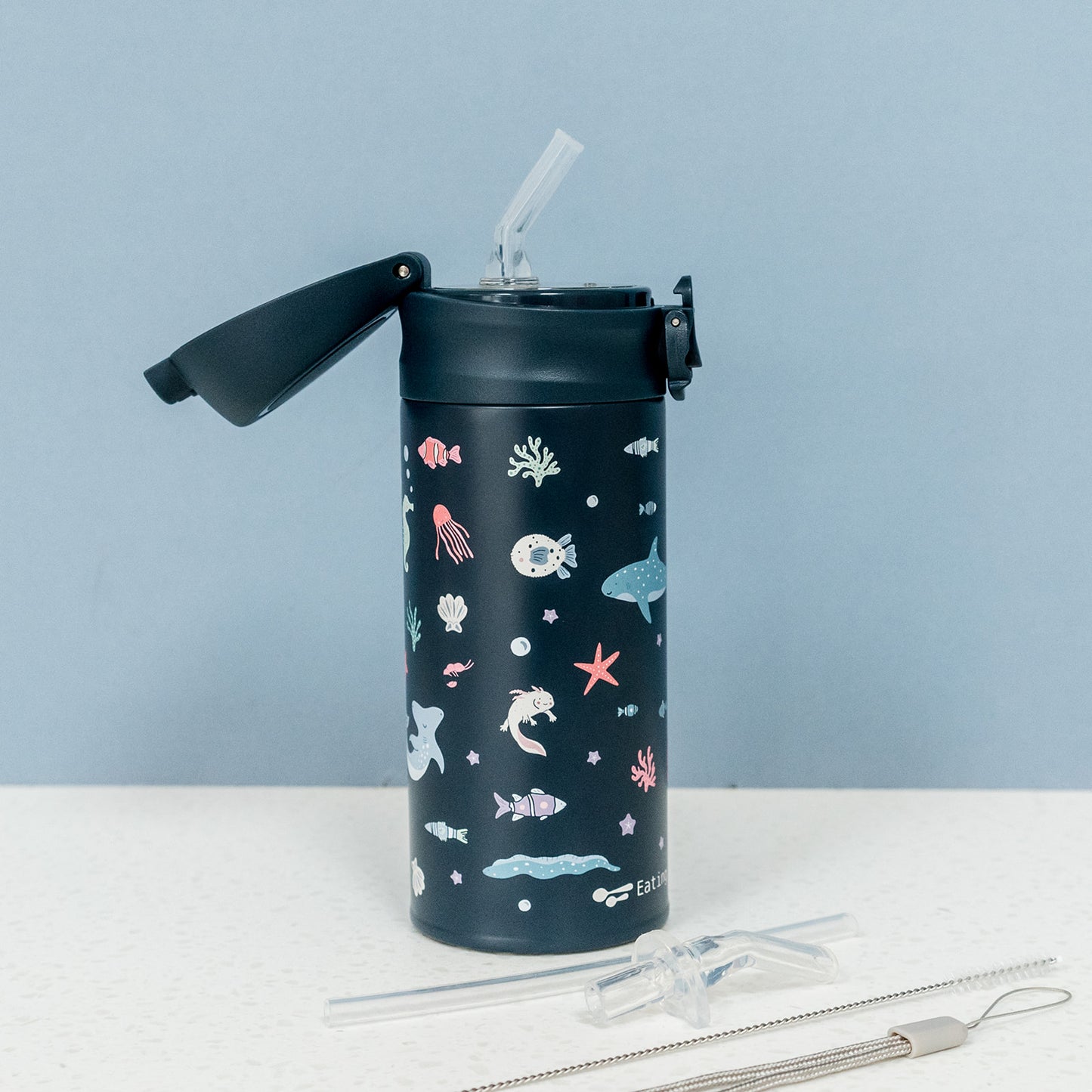 Toddler 350ml Stainless Steel Water Bottle (1+)