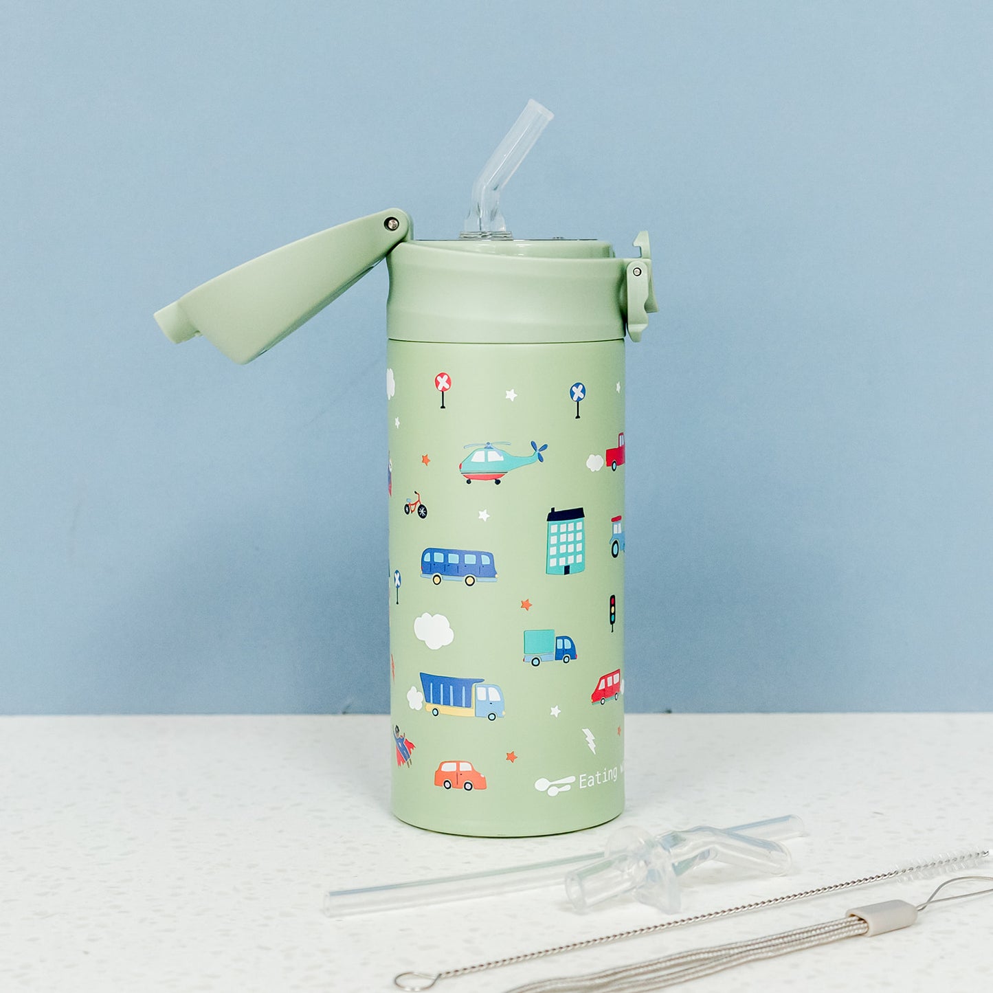 Toddler 350ml Stainless Steel Water Bottle (1+)