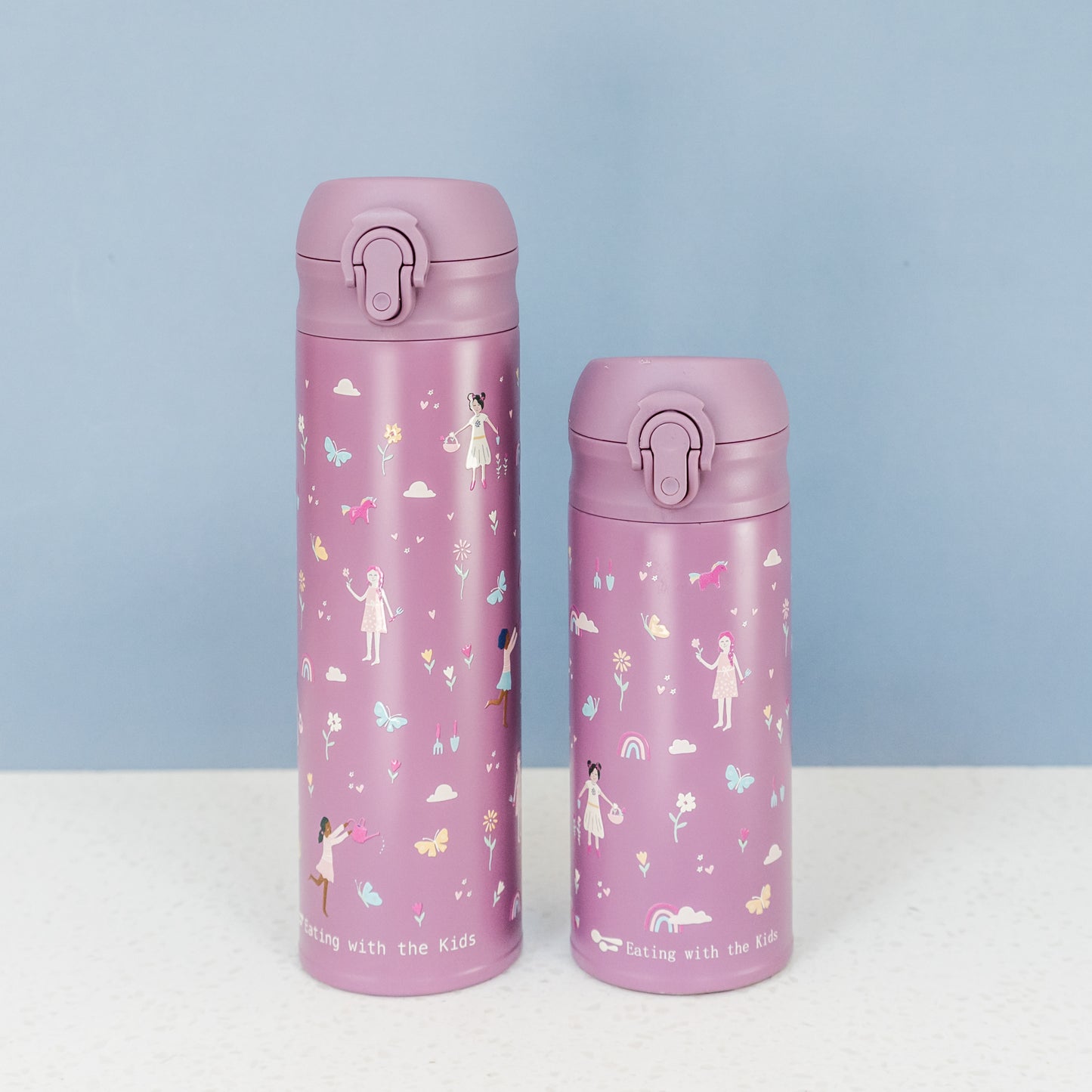 Kids 500ml Stainless Steel Water Bottle (4+)