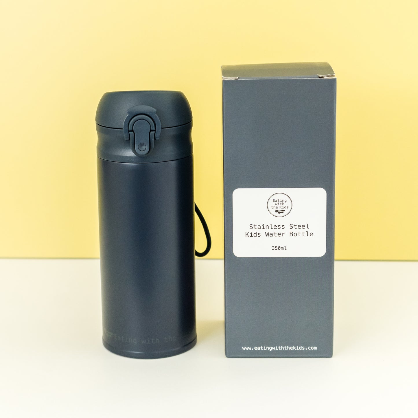 Toddler 350ml Stainless Steel Water Bottle (1+)