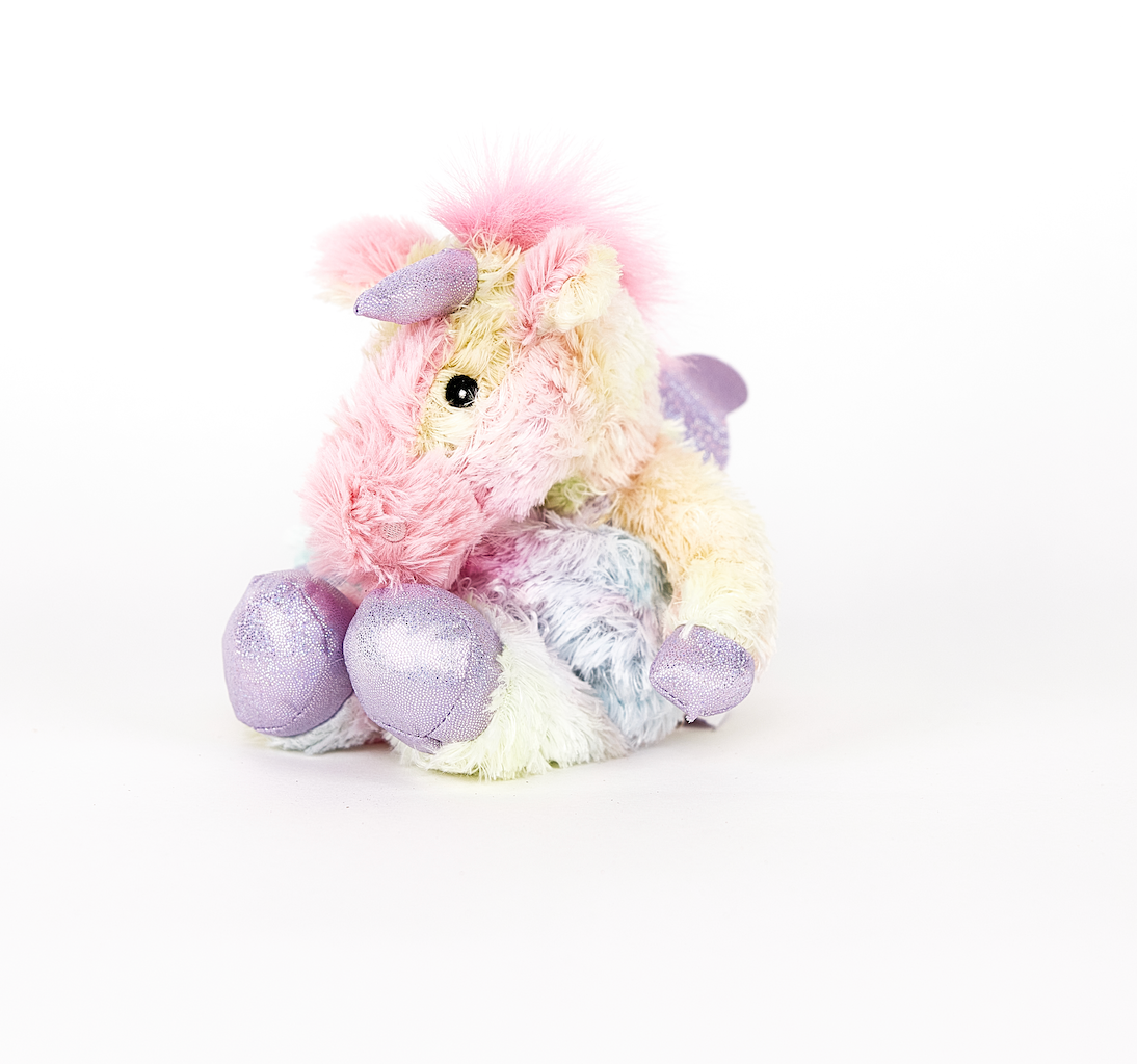 Mini Warmies Rainbow Unicorn