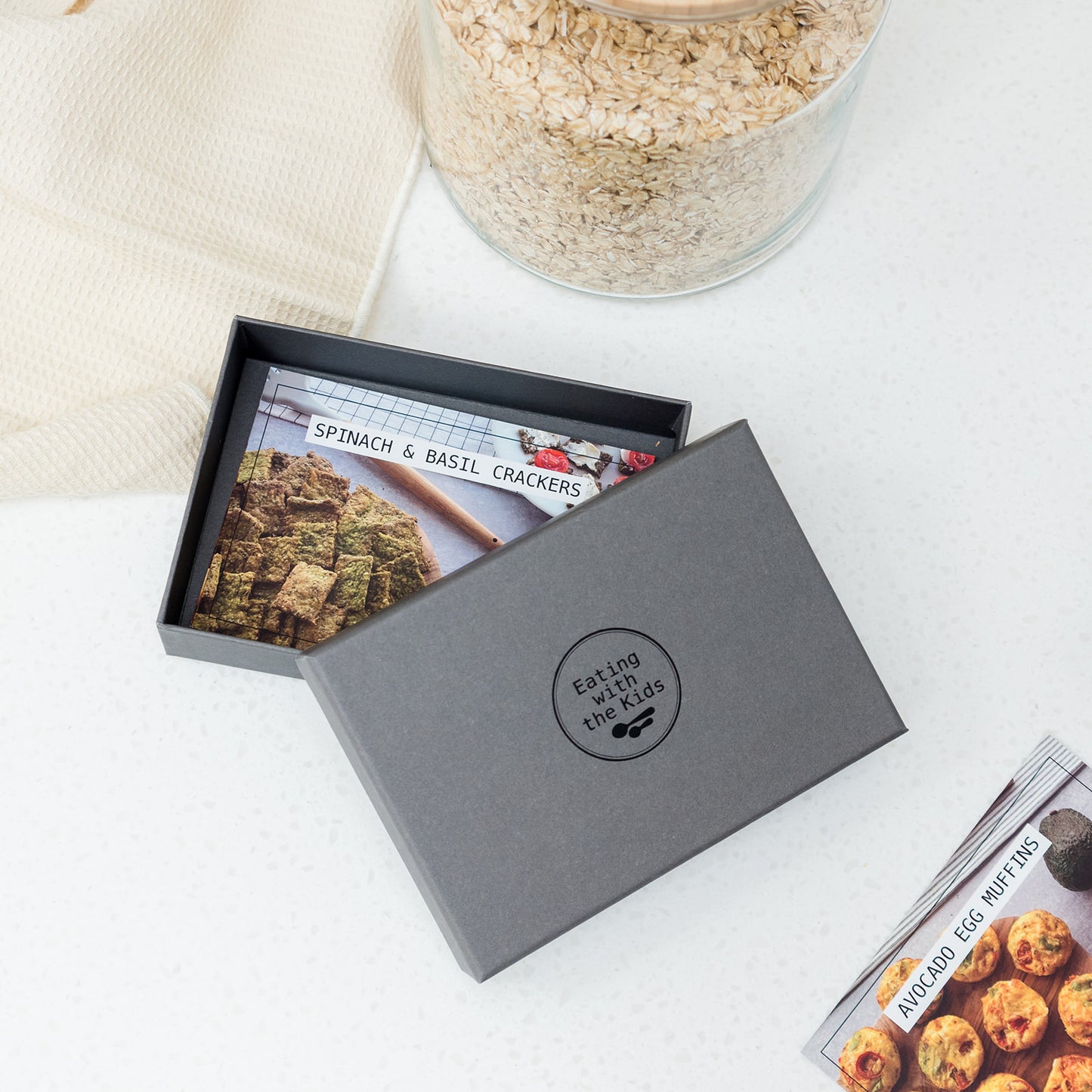 Recipe Card Storage Box