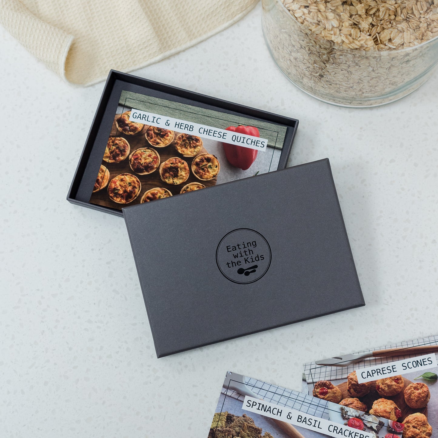 Recipe Card Storage Box