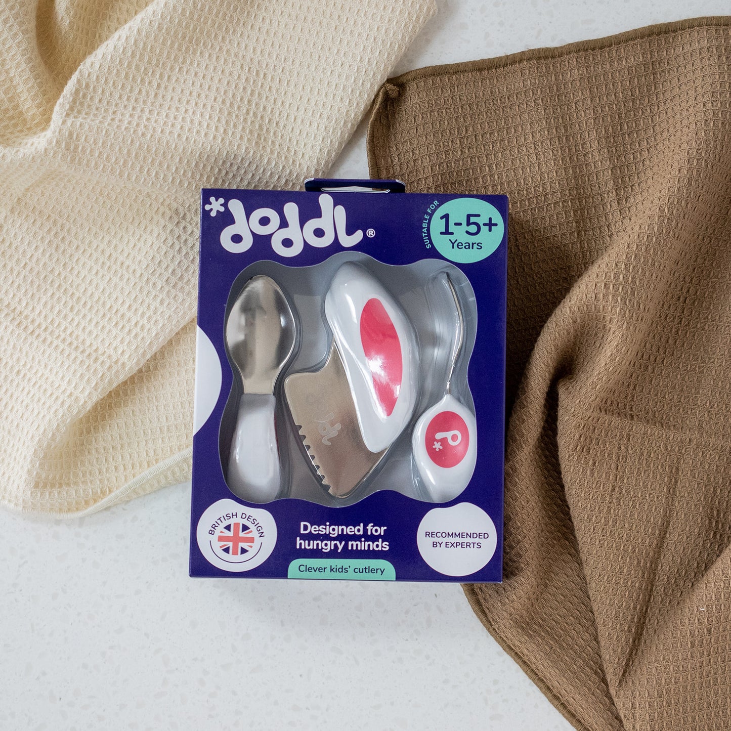 Doddl Children's Spoon, Fork & Knife Set