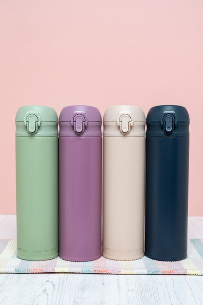500ml Stainless Steel Water Bottle (Plain Colours)