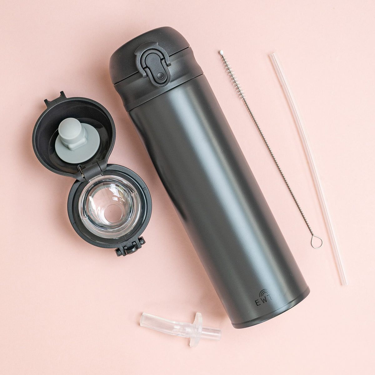 500ml Stainless Steel Water Bottle (Plain Colours)