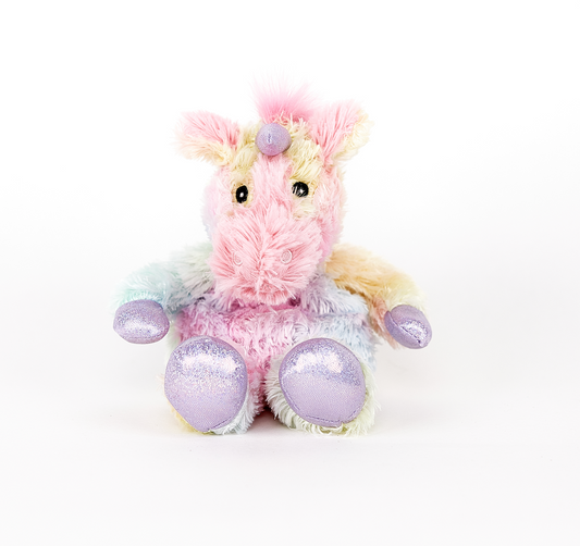 Mini Warmies Rainbow Unicorn