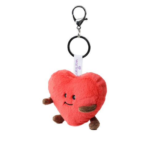 Heart Bag Charm