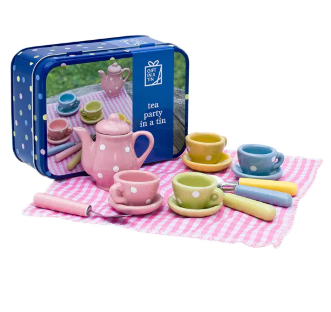Tea Party Gift in a Tin
