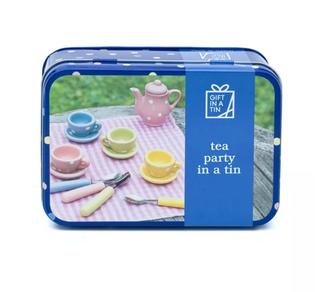 Tea Party Gift in a Tin
