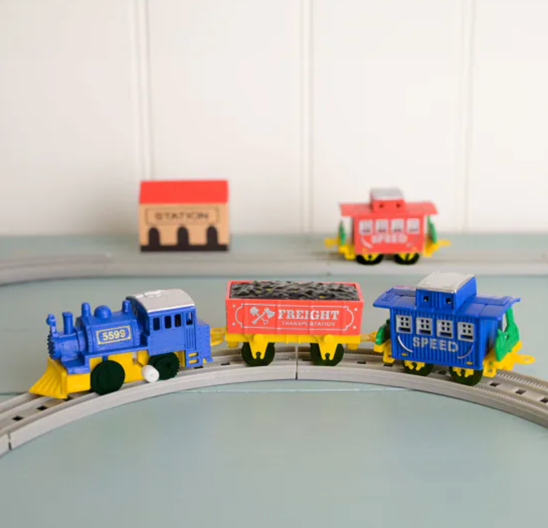 Wind up Train Set Gift in a Tin
