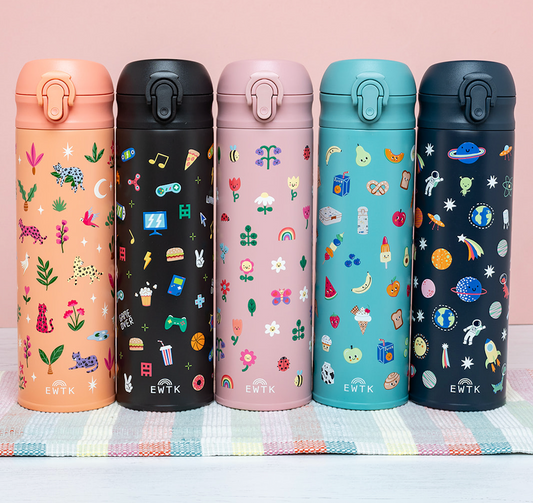 PRE-ORDER NEW DESIGNS 500ml Stainless Steel Water Bottle