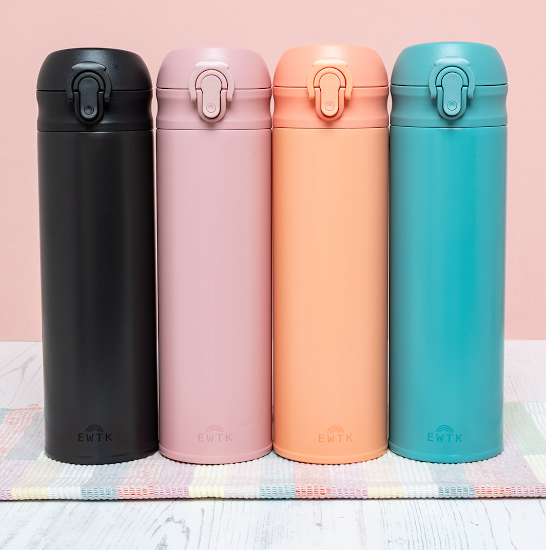 500ml Stainless Steel Water Bottle (Plain Colours)