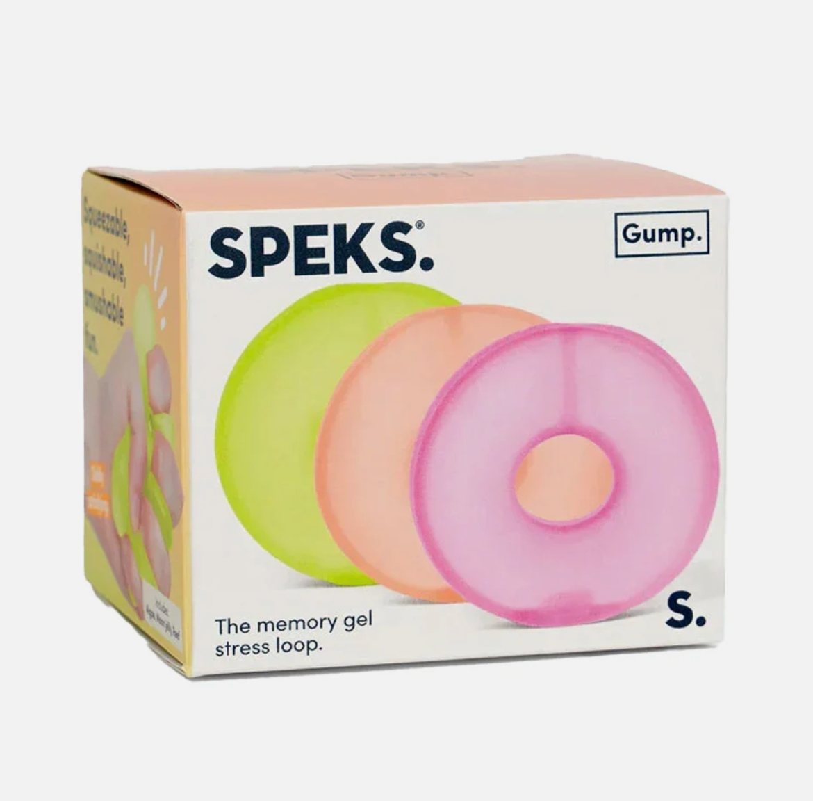SPEKS Gump Loop 3 Pack - The Memory Gel Stress Ball Ring