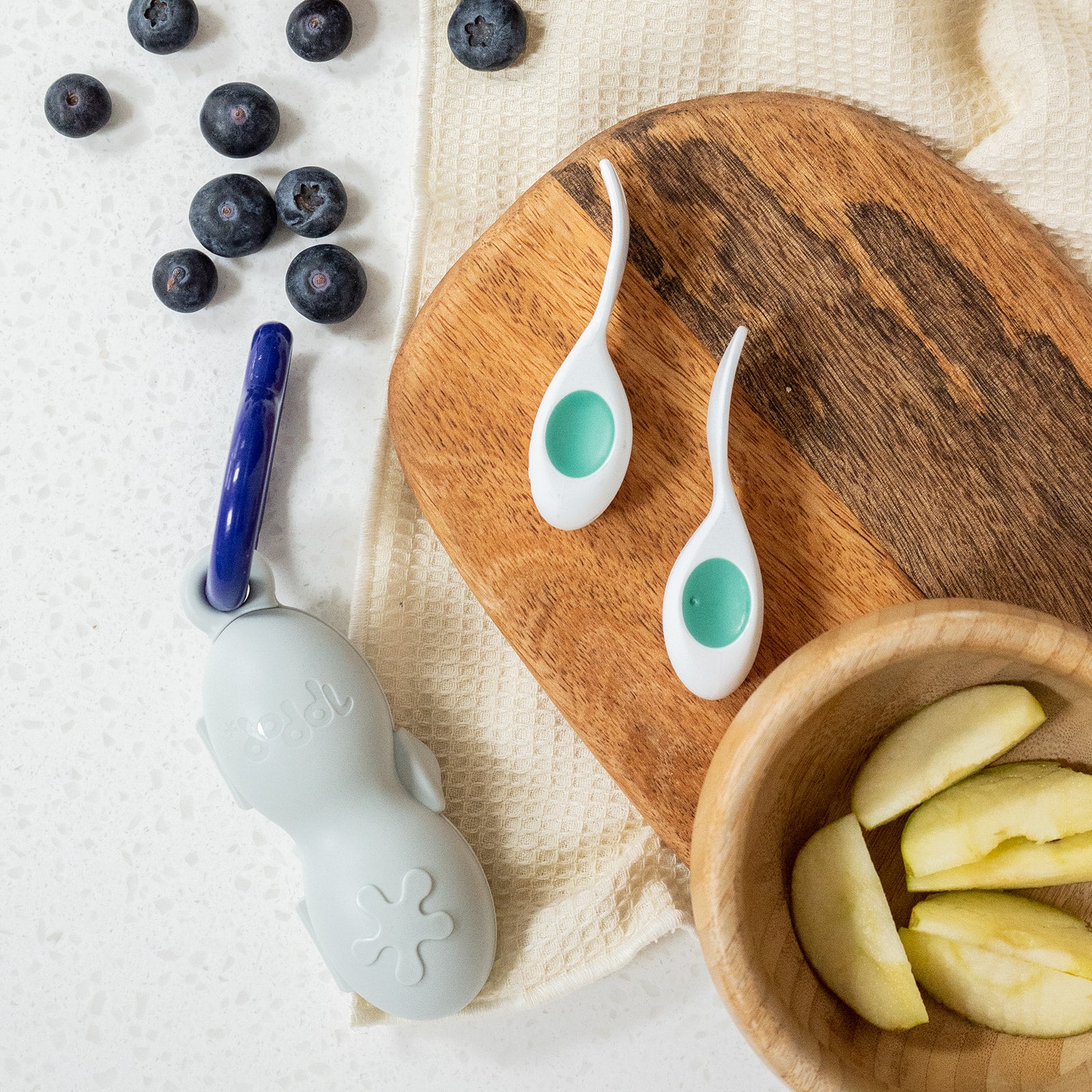 doddl toddler spoon, fork & knife utensil set